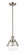 Hampden - 1 Light - 7 inch - Brushed Satin Nickel - Stem Hung - Mini Pendant (3442|201S-SN-HFS-62-SN-LED)