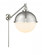 Hampden - 1 Light - 13 inch - Brushed Satin Nickel -Adjustable Swing Arm (3442|237-SN-HFS-121-SN-LED)