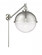 Hampden - 1 Light - 13 inch - Brushed Satin Nickel -Adjustable Swing Arm (3442|237-SN-HFS-124-SN)