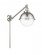Hampden - 1 Light - 9 inch - Brushed Satin Nickel -Adjustable Swing Arm (3442|237-SN-HFS-82-SN-LED)