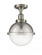 Hampden - 1 Light - 9 inch - Brushed Satin Nickel - Semi-Flush Mount (3442|517-1CH-SN-HFS-84-SN-LED)