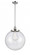 Beacon - 1 Light - 16 inch - Polished Chrome - Stem Hung - Pendant (3442|201S-PC-G204-16-LED)