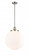 Beacon - 1 Light - 16 inch - Brushed Satin Nickel - Stem Hung - Pendant (3442|201S-SN-G201-16-LED)