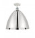 Bristol - 1 Light - 16 inch - White Polished Chrome - Semi-Flush Mount (3442|516-1C-WPC-MBD-16-PC)