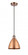 Bristol - 1 Light - 8 inch - Antique Copper - Cord hung - Mini Pendant (3442|516-1P-AC-MBD-75-AC-LED)