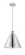 Berkshire - 1 Light - 12 inch - White Polished Chrome - Cord hung - Mini Pendant (3442|516-1P-WPC-MBC-12-PC)
