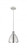 Bristol - 1 Light - 8 inch - White Polished Chrome - Cord hung - Mini Pendant (3442|516-1P-WPC-MBD-75-PC-LED)