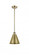Berkshire - 1 Light - 8 inch - Antique Brass - Pendant (3442|516-1S-AB-MBC-8-AB-LED)