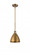 Bristol - 1 Light - 8 inch - Brushed Brass - Pendant (3442|516-1S-BB-MBD-75-BB)