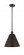 Berkshire - 1 Light - 12 inch - Oil Rubbed Bronze - Pendant (3442|516-1S-OB-MBC-12-OB)