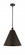 Berkshire - 1 Light - 16 inch - Oil Rubbed Bronze - Pendant (3442|516-1S-OB-MBC-16-OB)