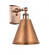 Berkshire - 1 Light - 8 inch - Antique Copper - Sconce (3442|516-1W-AC-MBC-8-AC-LED)