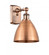 Bristol - 1 Light - 8 inch - Antique Copper - Sconce (3442|516-1W-AC-MBD-75-AC-LED)