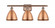 Bristol - 3 Light - 28 inch - Antique Copper - Bath Vanity Light (3442|516-3W-AC-MBD-75-AC)