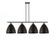 Bristol - 4 Light - 50 inch - Oil Rubbed Bronze - Cord hung - Island Light (3442|516-4I-OB-MBD-12-OB)