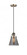 Cone - 1 Light - 6 inch - Antique Brass - Cord hung - Mini Pendant (3442|201CSW-AB-G63)