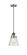 Cone - 1 Light - 6 inch - Antique Brass - Cord hung - Mini Pendant (3442|201CSW-AB-G64-LED)