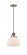Bell - 1 Light - 8 inch - Antique Brass - Cord hung - Mini Pendant (3442|201CSW-AB-G71)
