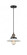 Halophane - 1 Light - 9 inch - Black Antique Brass - Cord hung - Mini Pendant (3442|201CSW-BAB-G1)