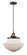 Oxford - 1 Light - 12 inch - Black Antique Brass - Cord hung - Mini Pendant (3442|201CSW-BAB-G541-LED)