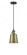 Addison - 1 Light - 5 inch - Black Antique Brass - Cord hung - Mini Pendant (3442|201CSW-BAB-M9-AB-LED)