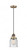 Bell - 1 Light - 5 inch - Brushed Brass - Cord hung - Mini Pendant (3442|201CSW-BB-G54)