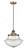 Oxford - 1 Light - 12 inch - Brushed Brass - Cord hung - Mini Pendant (3442|201CSW-BB-G544-LED)