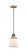 Cone - 1 Light - 6 inch - Brushed Brass - Cord hung - Mini Pendant (3442|201CSW-BB-G61-LED)