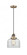Bell - 1 Light - 8 inch - Brushed Brass - Cord hung - Mini Pendant (3442|201CSW-BB-G72)