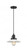 Halophane - 1 Light - 9 inch - Matte Black - Cord hung - Mini Pendant (3442|201CSW-BK-G1-LED)