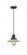 Halophane - 1 Light - 9 inch - Matte Black - Cord hung - Mini Pendant (3442|201CSW-BK-G2)