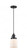 Bell - 1 Light - 5 inch - Matte Black - Cord hung - Mini Pendant (3442|201CSW-BK-G51)