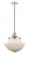 Oxford - 1 Light - 12 inch - Polished Nickel - Cord hung - Mini Pendant (3442|201CSW-PN-G541)