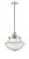 Oxford - 1 Light - 12 inch - Polished Nickel - Cord hung - Mini Pendant (3442|201CSW-PN-G544)