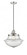 Oxford - 1 Light - 12 inch - Polished Nickel - Cord hung - Mini Pendant (3442|201CSW-PN-G544-LED)