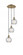 Athens Water Glass - 3 Light - 13 inch - Antique Brass - Cord hung - Multi Pendant (3442|113B-3P-AB-G1215-6)