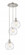 Athens Water Glass - 3 Light - 15 inch - Polished Nickel - Cord hung - Multi Pendant (3442|113B-3P-PN-G1215-8)