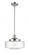 Bridgeton - 1 Light - 12 inch - Polished Chrome - Stem Hung - Mini Pendant (3442|201S-PC-G694-12-LED)