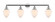 Bullet - 4 Light - 46 inch - Polished Chrome - Adjustable Bath Vanity Light (3442|215-PC-G661-7)
