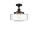 Bridgeton - 1 Light - 12 inch - Oil Rubbed Bronze - Semi-Flush Mount (3442|517-1CH-OB-G694-12-LED)