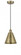 Berkshire - 1 Light - 8 inch - Antique Brass - Cord hung - Mini Pendant (3442|616-1P-AB-MBC-8-AB-LED)