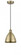 Bristol - 1 Light - 8 inch - Antique Brass - Cord hung - Mini Pendant (3442|616-1P-AB-MBD-75-AB-LED)