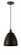 Bristol - 1 Light - 9 inch - Oil Rubbed Bronze - Cord hung - Mini Pendant (3442|616-1P-OB-MBD-9-OB)