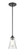 Natalie 1-Light Pendant light Matte Black (670|1461-MB)