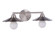Isaac 2 Light Vanity in Brushed Polished Nickel (20|12519BNK2)
