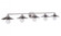 Isaac 5 Light Vanity in Brushed Polished Nickel (20|12546BNK5)