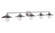 Isaac 5 Light Vanity in Brushed Polished Nickel (20|12546BNK5)