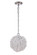 Roxx 1 Light Medium Pendant in Chrome w/Quartz Crystals (20|48490-CH)