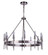 Larrson 12 Light Chandelier in Brushed Polished Nickel (20|54312-BNK)
