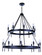 Larrson 18 Light Chandelier in Flat Black (20|54318-FB)